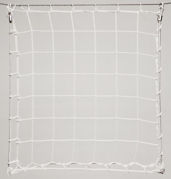 Protection net, PP 10cm 4mm white machine-made